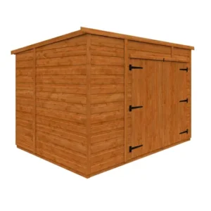 Pro-Tect Timber 8'x6' Flex Pent Bike Shed - Express Delivery