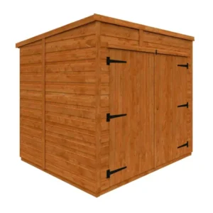 Pro-Tect Timber 6'x5' Flex Pent Bike Shed - Express Delivery