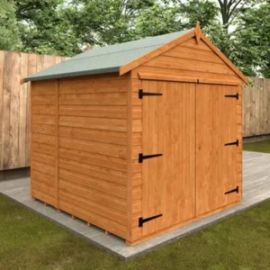 Pro-Tect Timber 6'x6' Flex Apex Bike Shed - Express Delivery