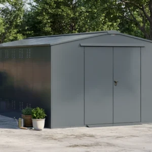Asgard 10'x18' Garrison Plus Heavy Duty Metal Workshop Shed - with Installation `