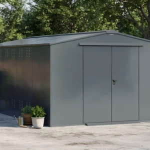 Asgard 10'x18' Garrison Plus Heavy Duty Metal Workshop Shed - with Installation (Available from 01/04/2026)`