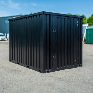 Solmha 6.5' x 9' SiteStore 3m Heavy Duty Storage Container-  Matt Black (Coming Soon)