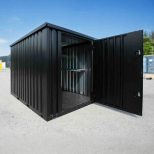 Solmha 6.5' x 19' SiteStore 6m Heavy Duty Storage Container-  Matt Black (Coming Soon)