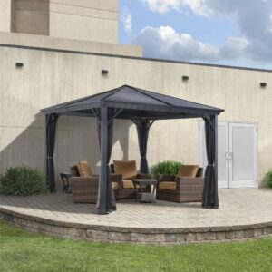 Sojag Ventura 10'x10' (3m x 3m) Hardtop Metal Gazebo