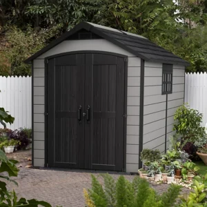 Keter 7.5' x 9' Premier Plastic Apex Storage Shed